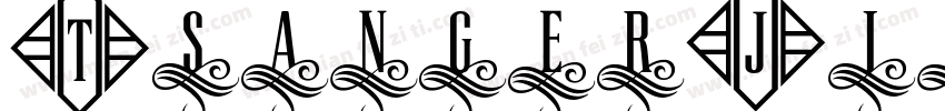 TsangerJinKai02 W05 Version 1000字体转换